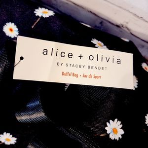 Alice + Olivia Daisy Floral Print Duffel Bag